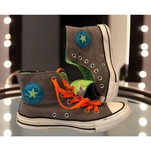 Converse Chuck Taylor All⭐️Star Sneakers High Top Double Tongue Multicolor Dots